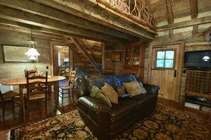 TV, fireplace, DVD player