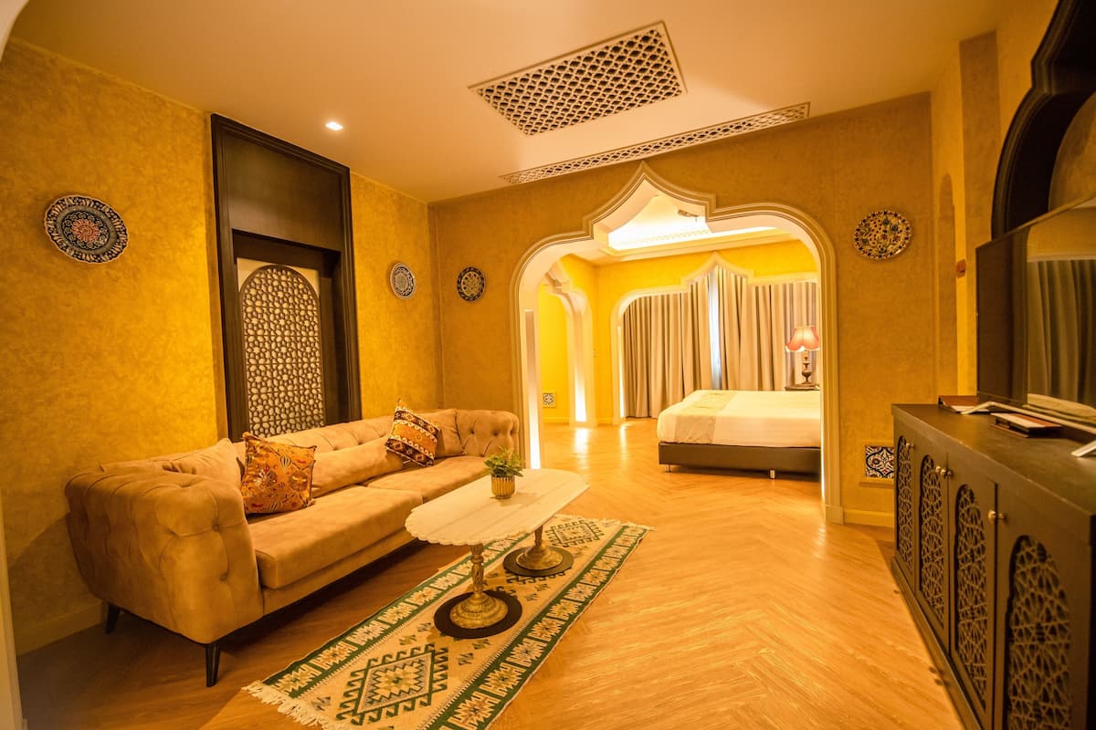 family deluxe room | 1 bedroom, in-room safe, blackout curtains, free wifi