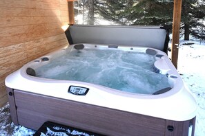 Bain à remous extérieur