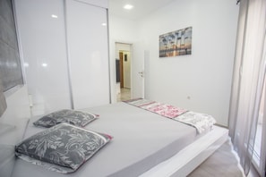 Appartement, 1 chambre | 1 chambre, literie de qualité, rideaux d’obscurcissement