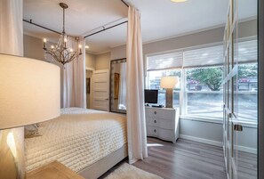 1 makuuhuone, työpöytä, silitysrauta/-lauta, ilmainen Wi-Fi