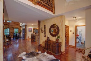Interior - Log Cabin on Watauga River (Banner Elk)