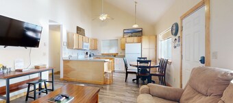 Lovely home with patio & yard - great central locale near fishing & skiing