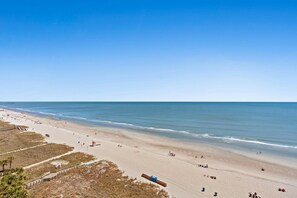 On the beach - Luxury Oceanfront Condo, Jacuzzi Tub, Lazy River | Mar Vista Grande - 1110 (North Myrtle Beach)
