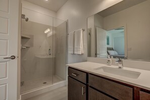 Bathtub, hair dryer, towels