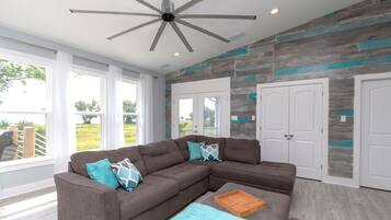 Smart TV, DVD player, books