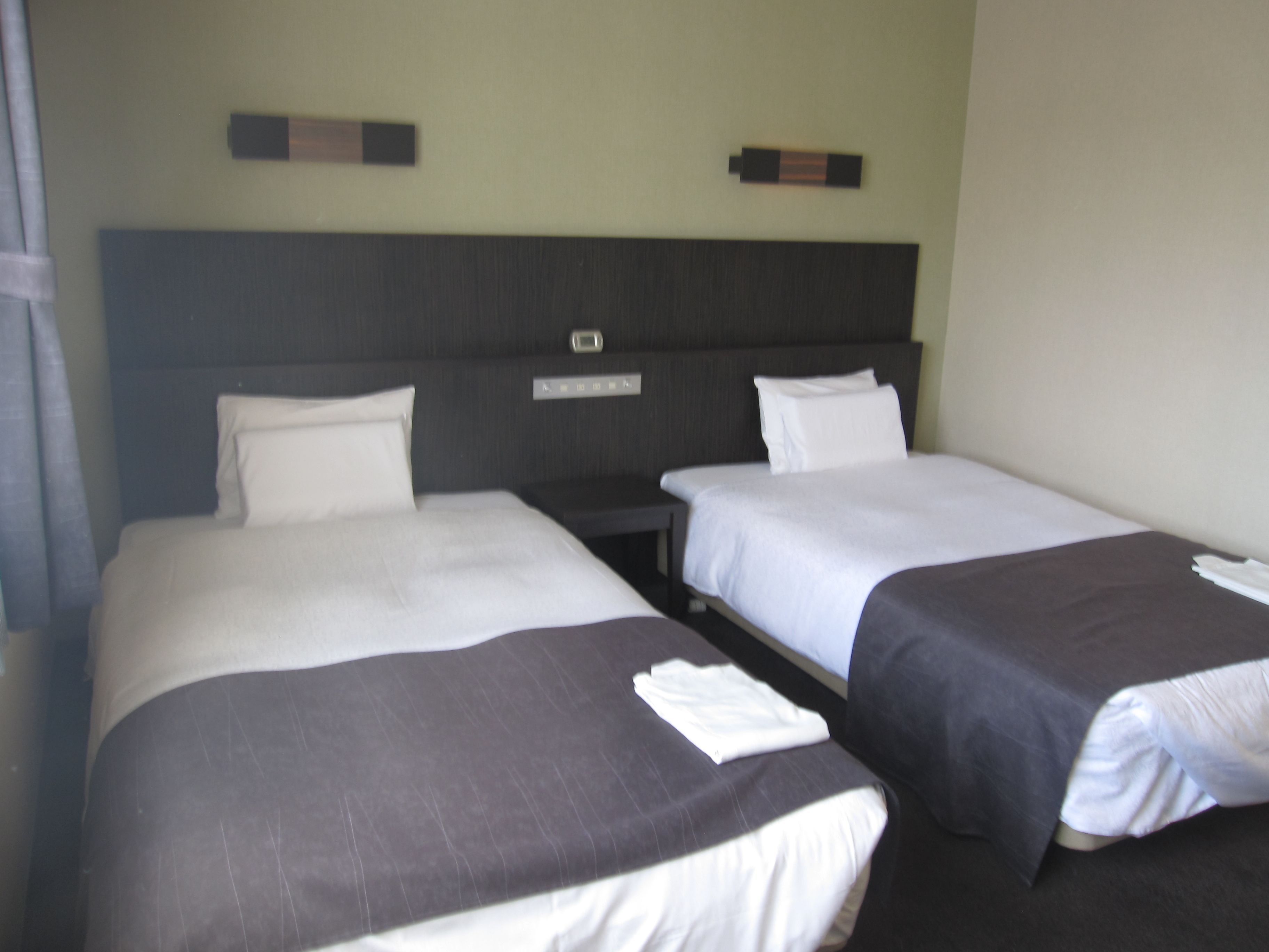 desk, blackout curtains, iron/ironing board, free wifi