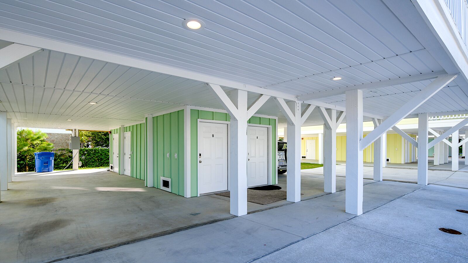 Enceinte de l’hébergement