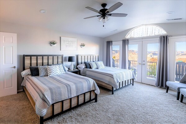 4 bedrooms, iron/ironing board, travel cot, free WiFi