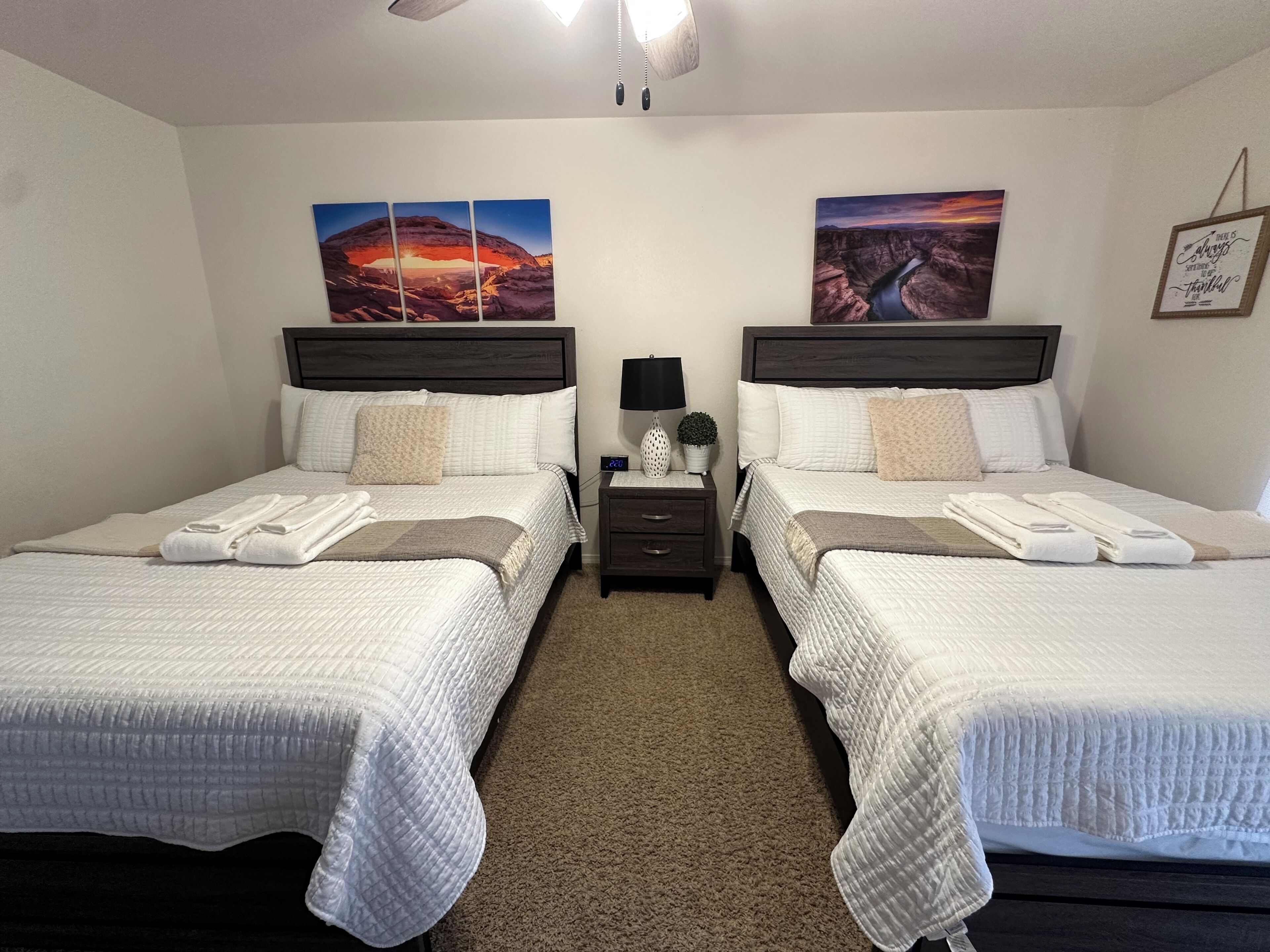 4 bedrooms, iron/ironing board, travel cot, free WiFi