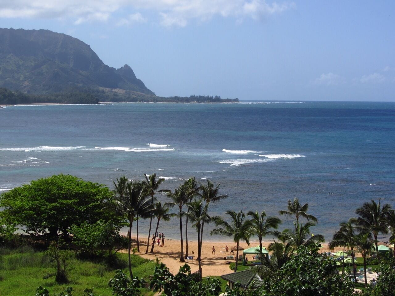 普林斯维hanalei bay resort ocean front!