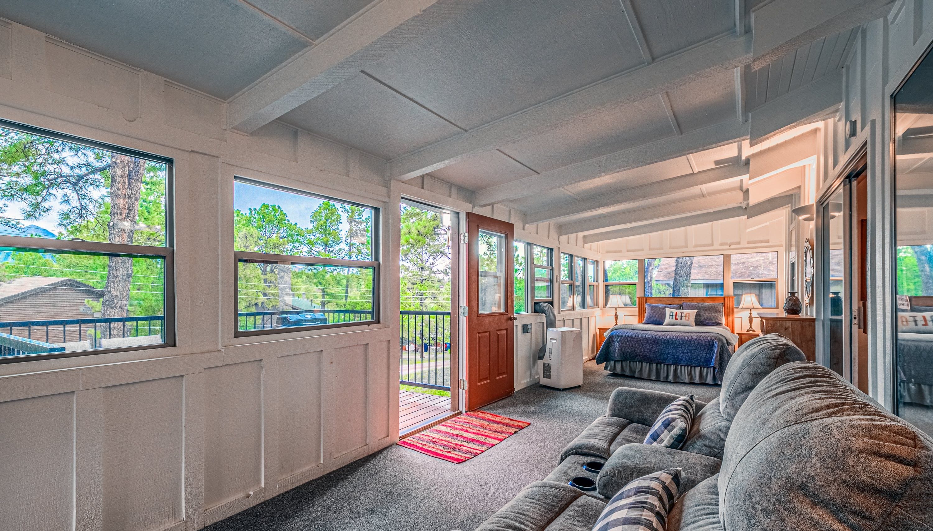 Upstairs 4th bedroom/Sunroom off living room