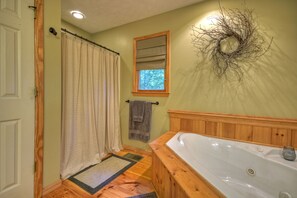Hair dryer, towels, toilet paper