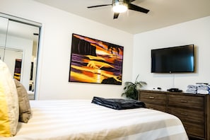 3 chambres, bureau, fer et planche à repasser, Wi-Fi gratuit