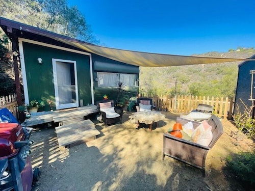 Petite maison Topanga avec des vues énormes sur les montagnes de Santa Monica