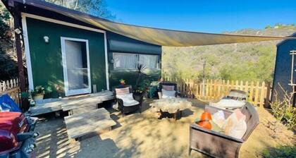 Petite maison Topanga avec des vues énormes sur les montagnes de Santa Monica