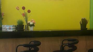 Quiosque de check-in/check-out