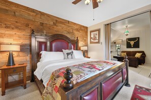 4 bedrooms, iron/ironing board, travel cot, WiFi