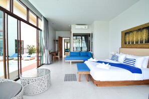 Four Bedrooms Private Pool Villa | 4 多间卧室、客房内保险箱、特色装修、特色家居