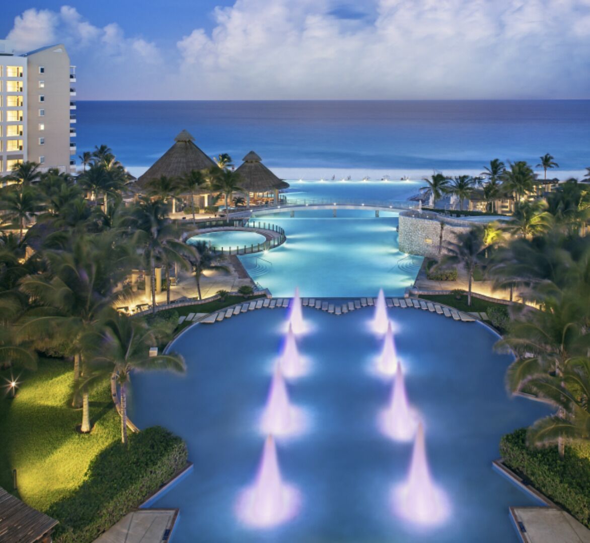 Alberca al aire libre 