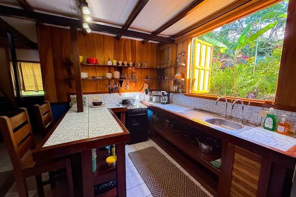 Full kitchen with all amenities.