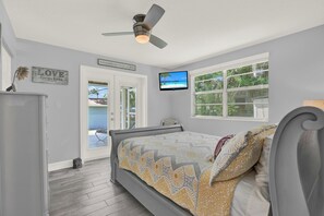 2 عدّة غرف نوم ومكواة/لوح كي وواي فاي وملاءات أسرّة