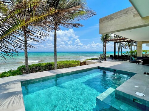 Die fabelhafte Casa Glenn-New Beachfront Luxus Home-Playacar Phase One-