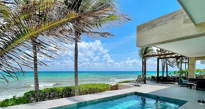 Die fabelhafte Casa Glenn-New Beachfront Luxus Home-Playacar Phase One-