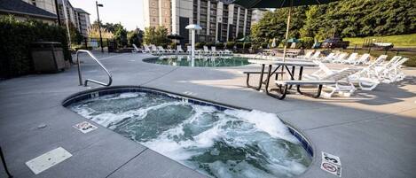 Indoor pool, a heated pool