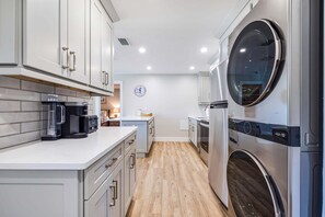 Private kitchen - Blind Pass Condos at Bowman's Beach F104 on beautiful Sanibel Island (Sanibel Island)