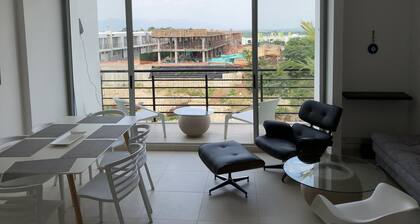 Penthouse mit spektakulärem Blick auf das Magdalenatal.