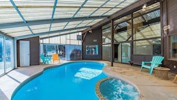 Piscine couverte, piscine chauffée