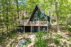 Exterior - Sunlit Lakefront Cabin w/ Fire Pit & Dock (Swanton)