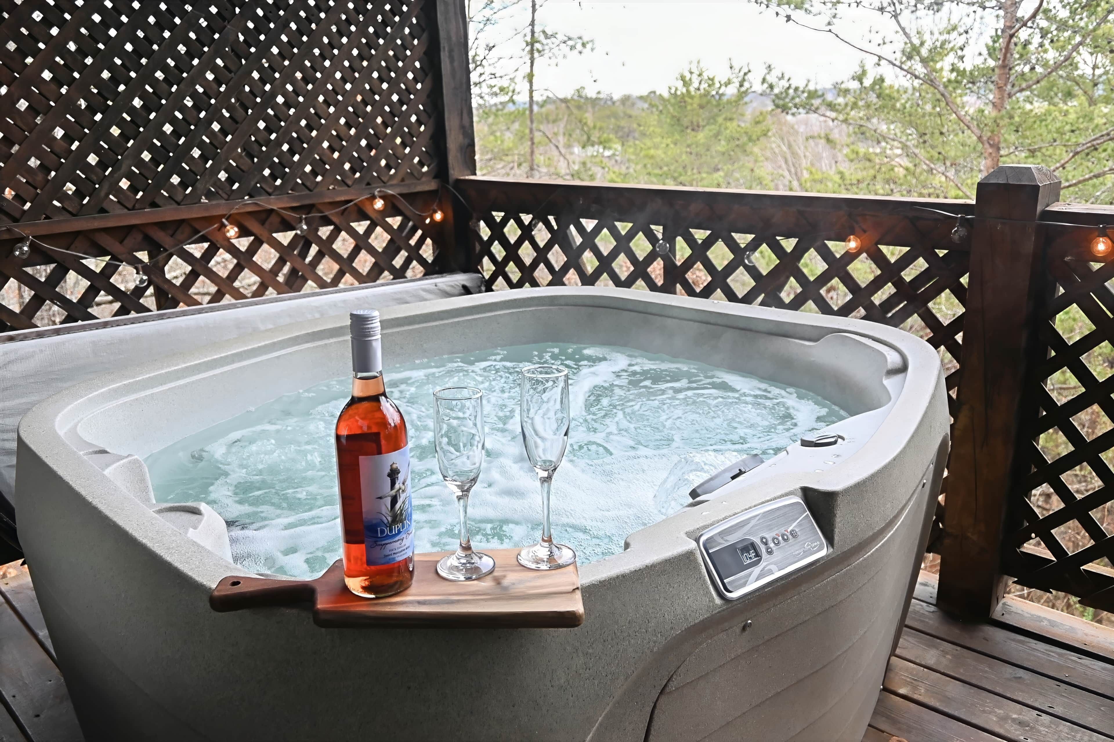 Bain à remous extérieur