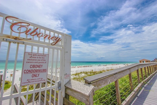 Beach nearby