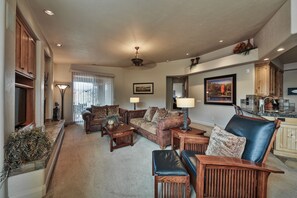 Een smart-tv en een open haard