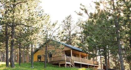 Cabin in the woods for a weekend getaway