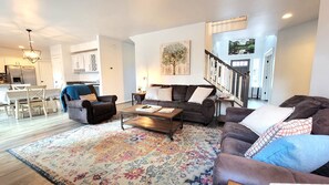 TV connectée, cheminée