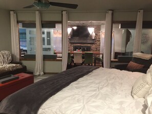 3 bedrooms, iron/ironing board, travel cot, WiFi