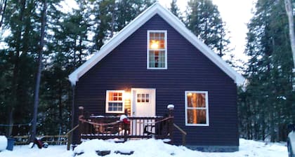 Alquiler de cabaña "Your Neck of the Woods": escapada tranquila con vista a Fish Creek