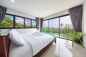 4-Bedroom with Private Pool | Vue de la chambre