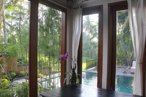 View from property - Serenity Ubud private villa No. 1 + pool (Gianyar)