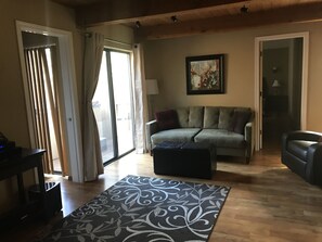 TV, fireplace, DVD player, ping pong