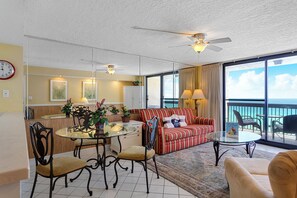 TV - SunDestin 905 - Gulf Front, Heated Community Pool, Hot Tub, Exercise Room! (Destin)