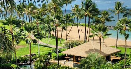 2025 Upgrade, Ko Olina Beach Tower, Luxury 2BR&2BA Villa with Ocean + Pool Views