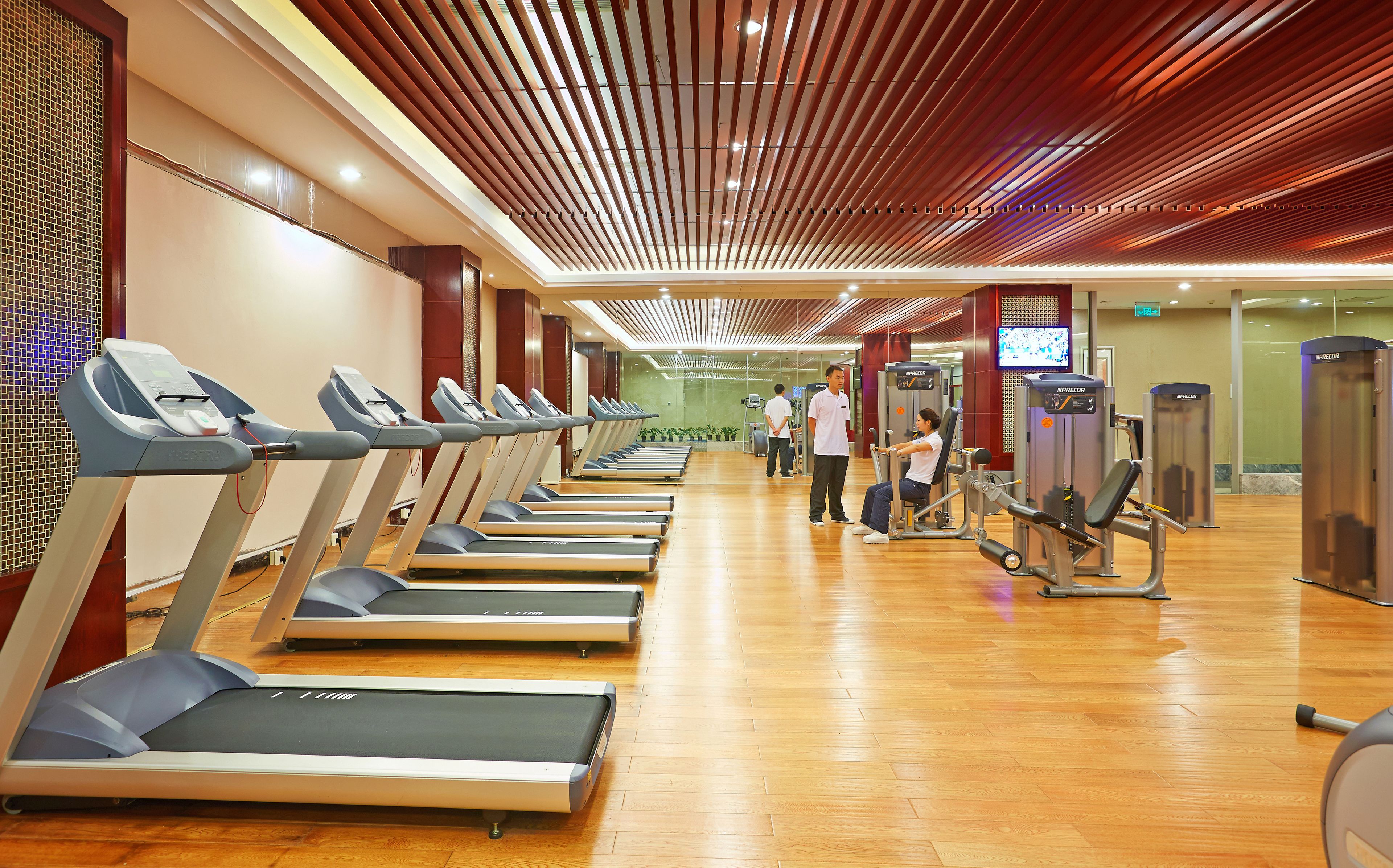 superior twin room(building a) | television