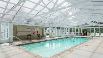 Indoor pool, a heated pool