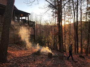 Enceinte de l’hébergement