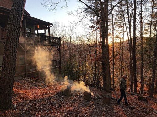 Suositeltu eteläsuunta - Kaunis vuoristomaisema - Päällystetty etuoviin