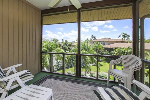 Screened Porch off Master Bedroom